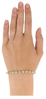 Edelsteen Armband Jade - Ibiza love - thumbnail