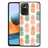 Xiaomi Redmi Note 10 Pro Back Cover Hoesje Ananas - thumbnail