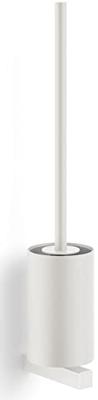 Zack Carvo Toiletborstelhouder - open - wandmontage - wit 40817