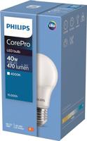 Philips Corepro LEDbulb E27 Peer Mat 5W 470lm - 840 Koel Wit | Vervangt 40W - thumbnail
