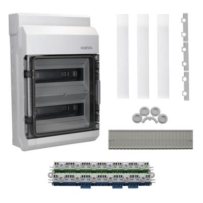 Hensel 6100226 KV 2524 Distributiekast Aantal groepen: 24 Inhoud: 1 stuk(s)