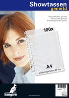 Kangaro K-13000 Showtas A4 PP 45mµ 23-gaats Generfd 10x100 Stuks - thumbnail