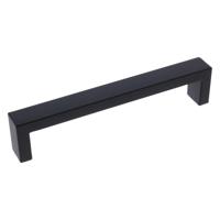 Starx | Meubelgreep | Rechthoekig | 10x20x160mm | Zwart - thumbnail