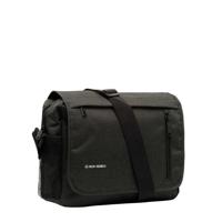 New Rebels ® Heaven25 - Medium Schoudertas A5 - Crossbodytas met flap - Zwart - thumbnail