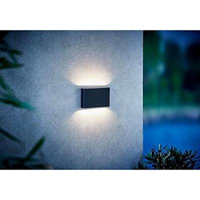 Nordlux Kinver 84181003 LED-buitenlamp (wand) LED LED vast ingebouwd 6 W Zwart