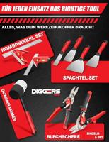 Diggers Rubber Hammer | Rubberen Hamer | Zwart/Wit - DIG999 - thumbnail