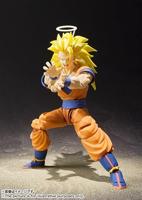Dragon Ball Z S.H. Figuarts Action Figure SSJ 3 Son Goku 16 cm - thumbnail