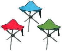 Camping Kruk 50 cm Mix - thumbnail