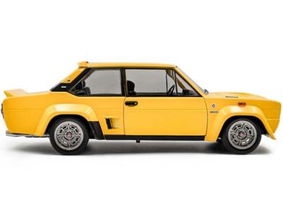 Solido Auto Fiat 131 Abarth 1980 geel Kant-en-klaar model Personenauto (model)