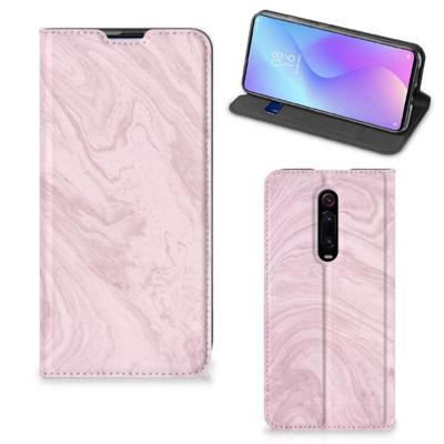 Xiaomi Mi 9T Pro | Standcase | Marble Pink - Origineel Cadeau Vriendin