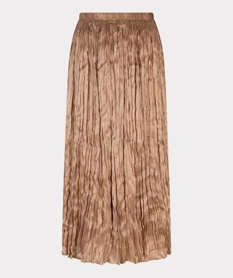 Esqualo Skirt Plisse Changeant | Cappuccino
