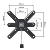 One For All 43 Slim FLAT TV-beugel 33 cm (13) - 109,2 cm (43) Vast - thumbnail