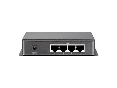 LevelOne FSW-0503 netwerk-switch Fast Ethernet (10/100) Grijs Power over Ethernet (PoE)