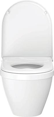 Duravit Starck 3 Wandcloset Pack Diepspoel En Softclose Closetzitting 36x54x40.5 cm Keramiek En Duroplast Wit - thumbnail