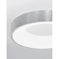 Lyora PlafondlampRando Thin zilvergrijs Ø 38cm - 9353834 - thumbnail