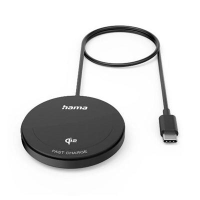 Hama 00201725 Inductie lader 2500 mA Uitgangen Qi-standaard Zwart