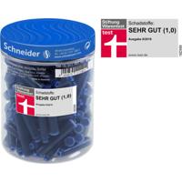 100 Inktpatronen Schneider koningsblauw uitwisbaar - thumbnail