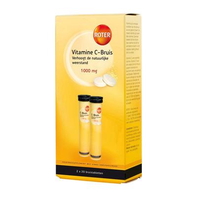Roter Bruistabletten abr. sin. vit C duopack 40 Bruistabletten Roter Bruistabletten abr. sin. vit C duopack 40 Bruistabletten