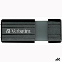 USB stick Verbatim PinStripe Zwart 32 GB - thumbnail