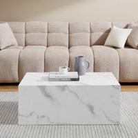 Artistiq Salontafel 'Kaitrin' Marmerlook, 90 x 60cm - thumbnail
