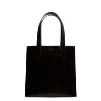 Ted Baker Vivanaa Croc Effect Small Icon Bag Black - thumbnail
