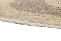Tapijt DKD Home Decor Beige Natuurlijk Boho 200 x 200 x 1 cm - thumbnail