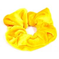 scrunchie Velvet Yellow - thumbnail