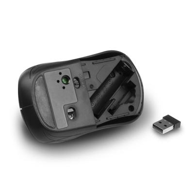 ACT AC5125 Draadloze Muis | Instelbare DPI 1000-1600 | USB Nano Ontvanger | Zwart