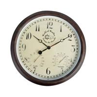 Esschert Design stationsklok met thermo-hygrometer 30,5 cm tf008 - thumbnail