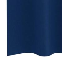 VidaXL Zwart-out gordijnen met ringen 2 pcs donkerblauw 175 x 140 cm - thumbnail