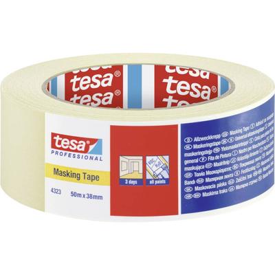 tesa STANDARD 04323-00043-00 Maskeertape tesakrepp Beige (l x b) 50 m x 38 mm 1 stuk(s) tesa STANDARD 04323-00043-00 Maskeertape tesakrepp Beige (l x b) 50 m x 38 mm 1 stuk(s)