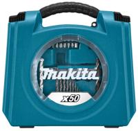 Makita D-42014 Boor- en Schroefbitset 50-delig in koffer - thumbnail