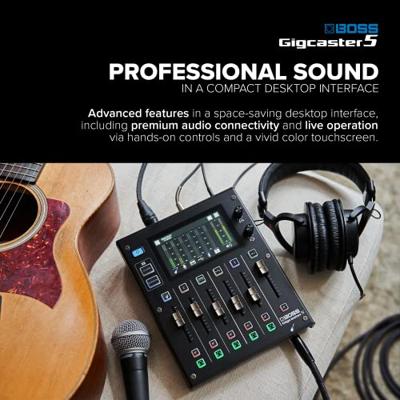 Boss Gigcaster 5 compacte 5-kanaals livestreaming mixer - thumbnail