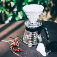 Hario V60 - Koffiedripper, koffiekan, koffiefilters & maatschepje - Complete set - thumbnail