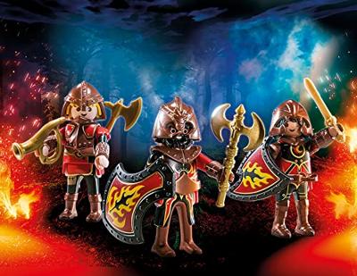 PLAYMOBIL Novelmore set van 3 Burnham Raiders 70672