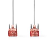 CAT6-kabel | RJ45 Male | RJ45 Male | U/UTP | 10.0 m | Rond | PVC | Grijs | Label - thumbnail