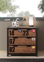 Vipack commode Alex - bruin - 86x42x83 cm - thumbnail