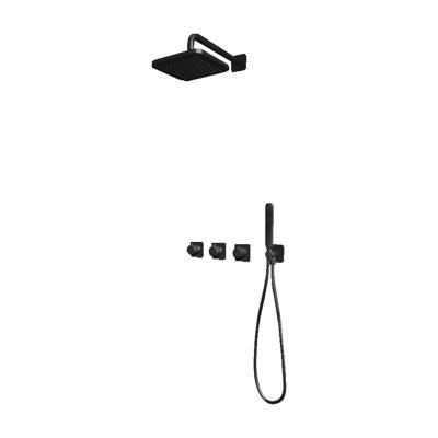 Complete Regendouche Thermostatische Hotbath Gal IBSGL70 Inbouwset Met 2 Stopkranen