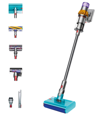 dyson V15s Detect Submarine 448798-01 Accu-cycloonstofzuiger 25.2 V 230 V 660 W Zuigborstel met motor