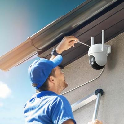 ARENTI OP1 4 MP dual-band WLAN dome bewakingscamera met zwenk- en kantelfunctie, automatische tracking en dubbel alarmsysteem