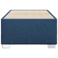 Bedframe zonder matras 80x200 cm stof blauw - thumbnail
