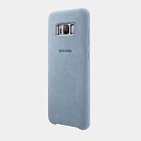 Galaxy S8+ Alcantara Cover blauw EF-XG955ALEGWW - thumbnail