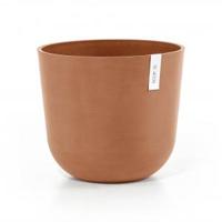 Ecopots Oslo kunststof bloempot Terracotta - Ø 33,1 cm - thumbnail