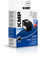 KMP Inktcartridge vervangt Epson 27XXL, T2791 Compatibel Zwart E238 1627,4201 - thumbnail