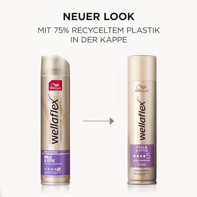 Wella Wella Wellaflex Fullness & Style Haarspray 250 ml - thumbnail