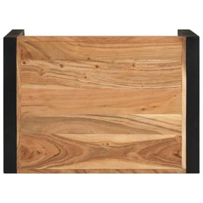 Tafeltjesset 3 st massief hout - thumbnail