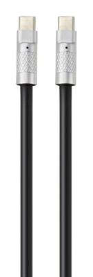 Renkforce RF-6056872 USB-C-kabel USB 2.0 USB-C stekker, USB-C stekker 1.00 m Zwart