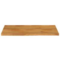 Tafelblad met natuurlijke rand 110x60x3,8 cm massief mangohout - thumbnail