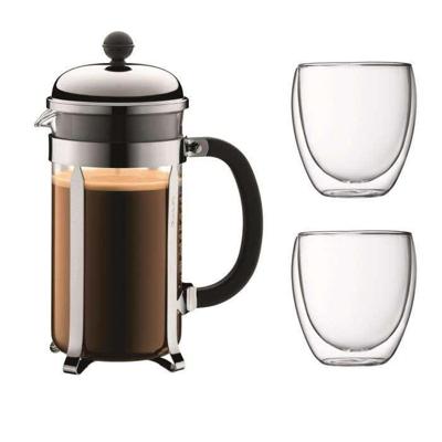 Cafetière Bodum Grijs 1 L 0,35 L (8 Stuks)