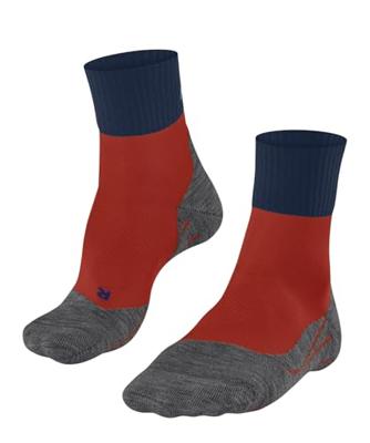 Falke TK2 Explore Cool Korte Wandelsok Heren Red Sun 46-48 Falke TK2 Explore Cool Korte Wandelsok Heren Red Sun 46-48